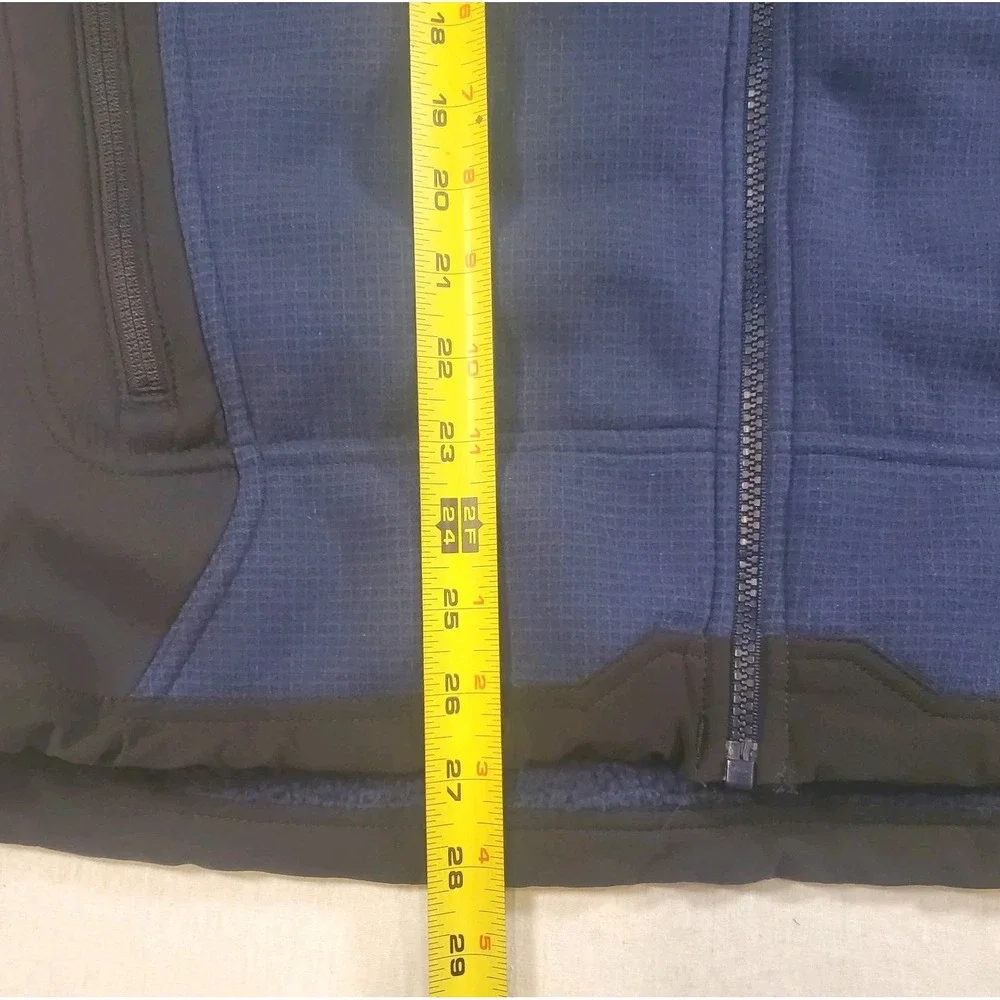 THE NORTH FACE WINDWALL MENS Large KNIT Polartec FLEECE SOFT SHELL‎ Full Zip